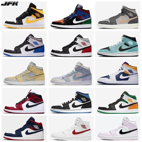 best air jordan 1 mid colorways|air jordan 1 colorways list.